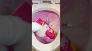 ASMR toilet clean 🫧🎀asmrcleaning pinkstuff toiletcleaning toiletcleaningasmr cleaningasmr [upl. by Alaham]