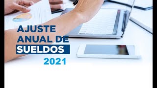 ISR Ajuste Anual de Sueldos y Salarios 2021 [upl. by Lladnik]