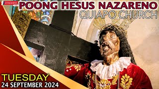 LIVE Quiapo Church · Online Mass · 24 September 2024 · Tuesday [upl. by Henni]