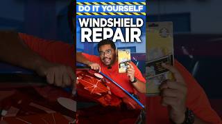 Windshield Crack Repair 🔨 shorts repair diy easy windshield damage informative hindi cars24 [upl. by Roarke160]