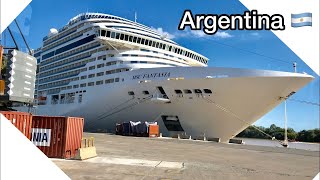 CRUZEIRO MSC  BUENOS AIRES ARGENTINA  VLOG COM DICAS DE VIAGEM [upl. by Rednal]