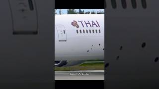 RTO  Arrival Taxi  Thai 787 Dreamliner  HSTQE 🇹🇭  airplane boeing planespotting shorts [upl. by Merton]