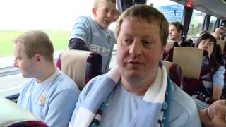 MCFC Bredbury Supporters FA Cup trip to Wembley pt 1mp4 [upl. by Ennaeirrac458]