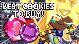 BEST COOKIES To BUY LEVEL UP amp PROMOTE in Cookie Run Kingdom [upl. by Kruger593]