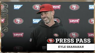 Kyle Shanahan Previews the 49ers Preparations for GBvsSF  49ers [upl. by Nirak883]