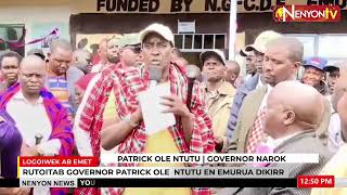 GOVERNONER OLE NTUTU KICKS OFF 8DAY DEVELOPMENT TOUR IN EMURUA DIKIRR [upl. by Ttergram728]