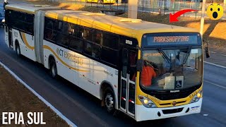 MOVIMENTAÇÃO DE ÔNIBUS NO PARK WAY  EPIA SUL [upl. by Nhguaved]