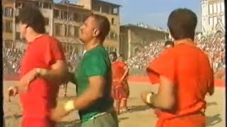 Calcio storico fiorentino 1989 Rossi Vs Verdi [upl. by Nada]