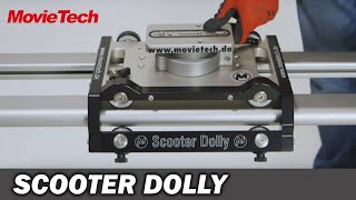 MovieTech Scooter Dolly – the extendable slider [upl. by Yanaj]