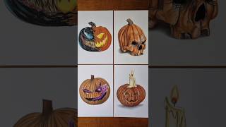 Votre dessin dhalloween préféré  halloween pumpkindrawing halloweenparty horrorshorts horror [upl. by Shira]