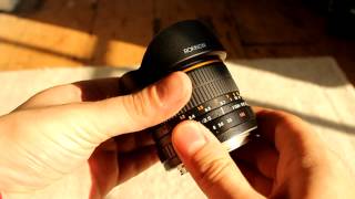 Samyang 8mm f35 Fisheye Lens Review with samples [upl. by Beverlie]