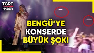 Bengüye Konserde quotNe Mutlu Türküm Diyenequot Tepkisi  Su Şişesi Fırlattılar  TGRT Haber [upl. by Frum472]