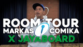 ROOM TOUR MARKAS COMIKA X JAYABOARD [upl. by Cormac]