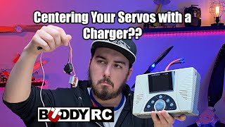 Centering a servo with a charger ICharger series [upl. by Airemahs]