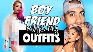 50 vs 200 Outfit Ariana Grandes Makeup Artist Styles Me BOY FRIEND BUYS MY OUTFITS CHALLENGE [upl. by Hallutama]