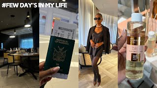 TRAVEL VLOG Flying✈️ to Windhoek  Dinner date  more namibianyoutuber holiday travel [upl. by Akinas195]