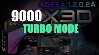 AMD AGESA 1202a Bios Comes for Ryzen 9000X3D amp Turbo mode for 9800x3D  Tech News  2024 [upl. by Mohorva]