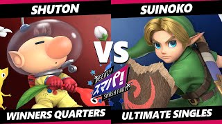 Sumapa 115  Shuton Olimar Vs Suinoko Young Link Smash Ultimate  SSBU [upl. by Damicke]