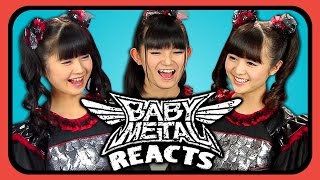 BABYMETAL REACTS TO YOUTUBERS REACT TO BABYMETAL [upl. by Tirza]