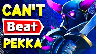 This Pekka Deck is UNBEATABLE in Clash Royale [upl. by Ynnavoig56]