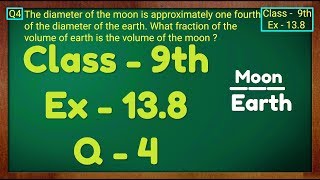 Class 9th  Ex  138 Q 4  Surface Areas and Volumes  CBSE NCERT [upl. by Varian]