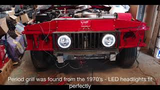 Classic Range Rover 2 Door  Corvette LS3 Powered  Part 2 [upl. by Olifoet]