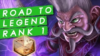 Aiming for Legend Rank 1 Lets Go  Rastakhans Rumble  Hearthstone [upl. by Carn]