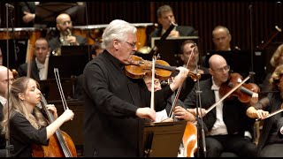 Israel Philharmonic Orchestra Lahav Shani Pinchas Zukerman Bruch Allegro Moderato extract [upl. by Aioj356]