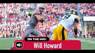 Ohio States Will Howard on his interception 5touchdown performance vs Iowa [upl. by Strohben191]