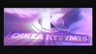 YLE TV2 Oikea Kysymys 15102007 [upl. by Greenquist]