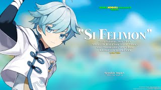 Si Felimon  Yoyoy Villame Tagalog Version Lyrics Video ft Genshin Impact 4K HQ Audio [upl. by Harbison180]