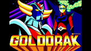 Goldorak Review for the Amstrad Plus GX4000 by John Gage [upl. by Ymor962]