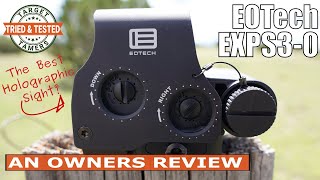 HANDSON EOTech EXPS30 Review Holographic Weapon Sight [upl. by Erdah]