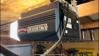 How to reset a Legacy Overhead Garage door 696CDB [upl. by Asoral]