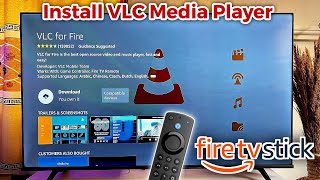 How to Install VLC Media Player Firestick [upl. by Ahsimal]