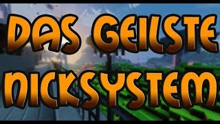 GEILSTES NICKSYSTEM EVER  Minecraft Server Vorstellung 18  DeutschGerman [upl. by Dysart210]