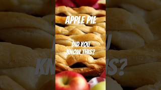 Apple Pie Did you know this foodfacts foodshorts applepie [upl. by Oxford427]