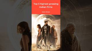 Top 5 highest grossing Indian films 🎥 movieminded top5 bollywoodmovie highest film shorts [upl. by Ahsitram]