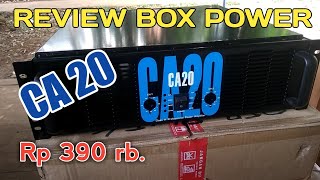 Review box ca20 terbaru Lengkap dengan ukuran box nya [upl. by Vevay]