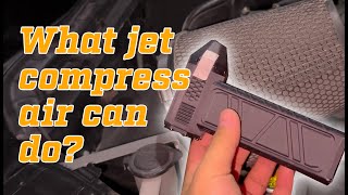 Efficient Cleaning with Jet Compressed Air Portable [upl. by Gavrilla]