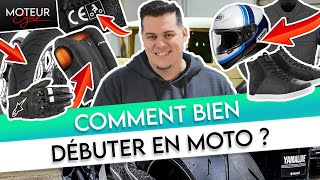 🏍️ Equipement entretien conduite Nos meilleurs conseils pour débuter à moto   Moteur Cycle [upl. by Najed277]