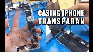 Casing Housing IPhone Transparan [upl. by Macegan]