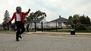 Fans gather at 2300 Jackson Street in Gary Indiana to remember Michael Jackson on what would have [upl. by Prudi]