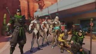 6 GENJI PARRY MANY THINGS  Overwatch Meme Team [upl. by Dafodil223]