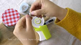 How to use MOTEX E303 Embossing label maker [upl. by Sasha]