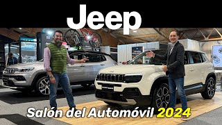 JEEP en el Salón del Automóvil 2024 lanzamientos novedades y más 4K [upl. by Hilar]