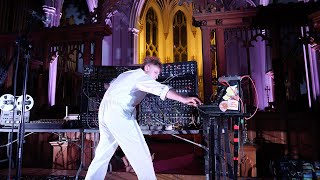 Live Modular Synthesizer In A Church  Cloud Inversions [upl. by Boccaj]