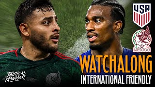 USA vs Mexico Live Watchalong  USMNT vs El Tri [upl. by Nahtal582]