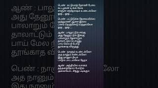 Andhiyila vaanam song lyricsChinnavarswarnalathaMano shortsfeedafricatamilponnu lyricalstatus [upl. by Oidgime]