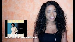 Peabo Bryson  Im So Into You 1978 DayOne Reacts [upl. by Ahtis]